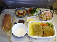 JALでのランチ