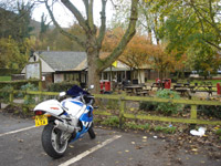 イギリスのレーサーカフェ