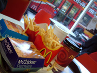 ロンドンのマクドナルド